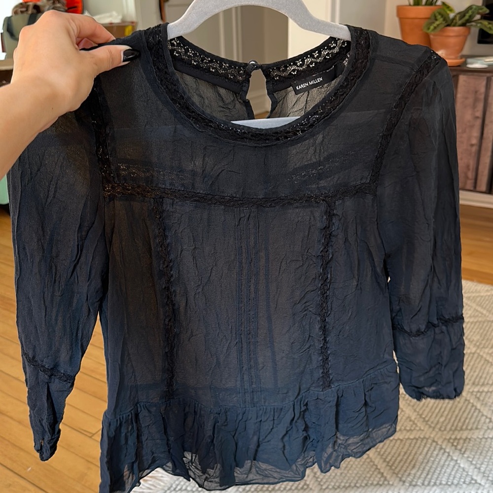 Black top sheer